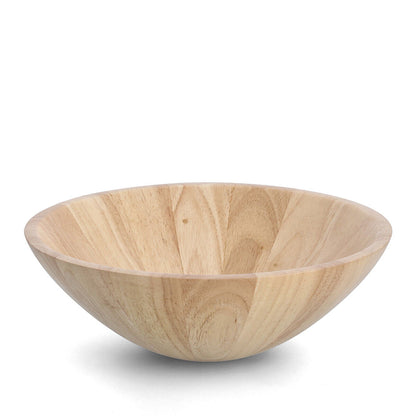ZELLER 24022 Schale aus Gummibaumholz, ca. Ø 30 x 10,5 cm