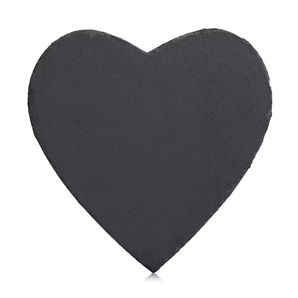 ZELLER 24525 Servierplatte HEART aus Schiefer, ca. 30 x 30 x 1 cm