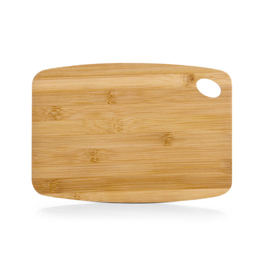 ZELLER 25230 Schneidebrett aus Bambus, ca. 26,5 x 18,5 x 0,8 cm