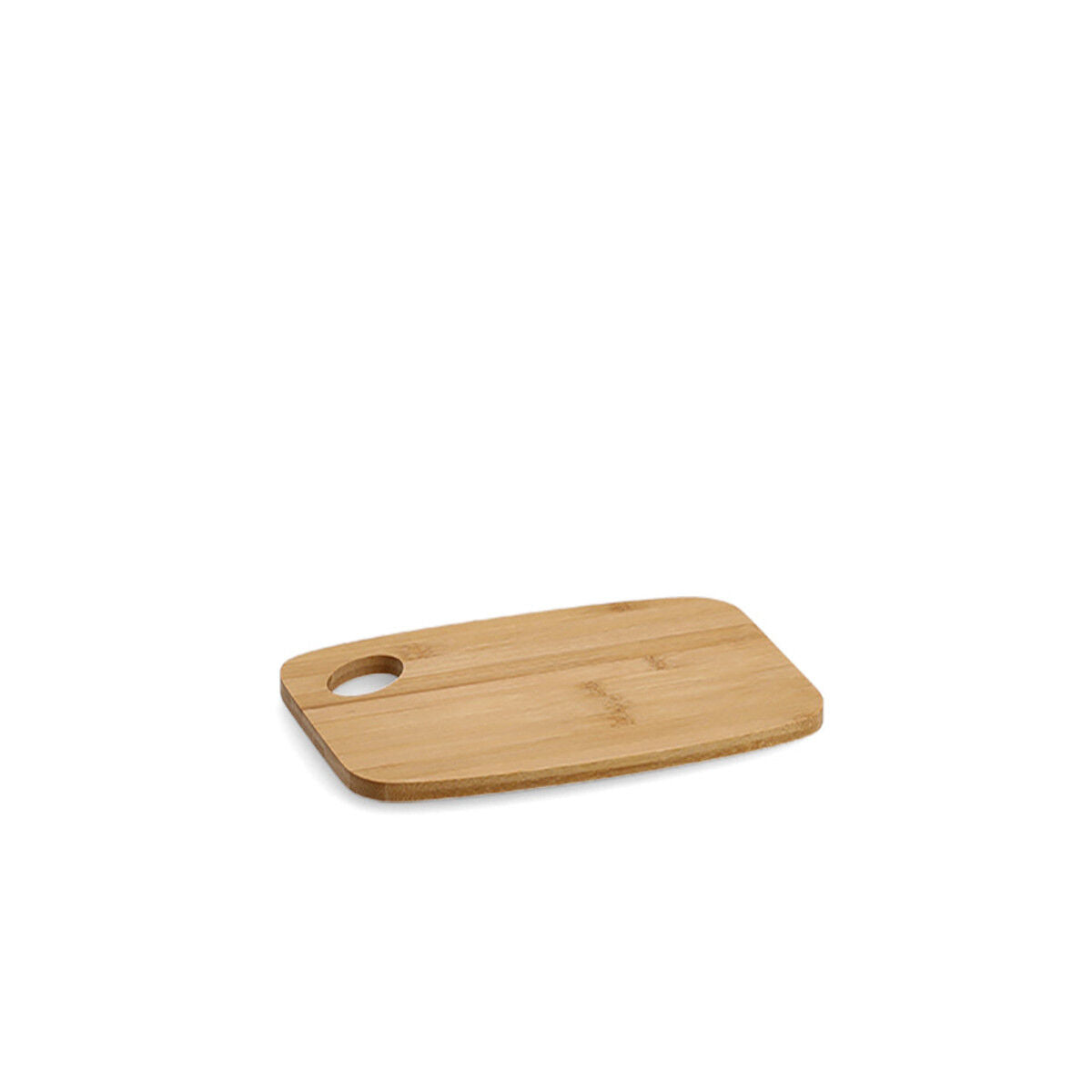 ZELLER 25230 Schneidebrett aus Bambus, ca. 26,5 x 18,5 x 0,8 cm