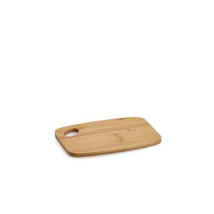 ZELLER 25230 Schneidebrett aus Bambus, ca. 26,5 x 18,5 x 0,8 cm
