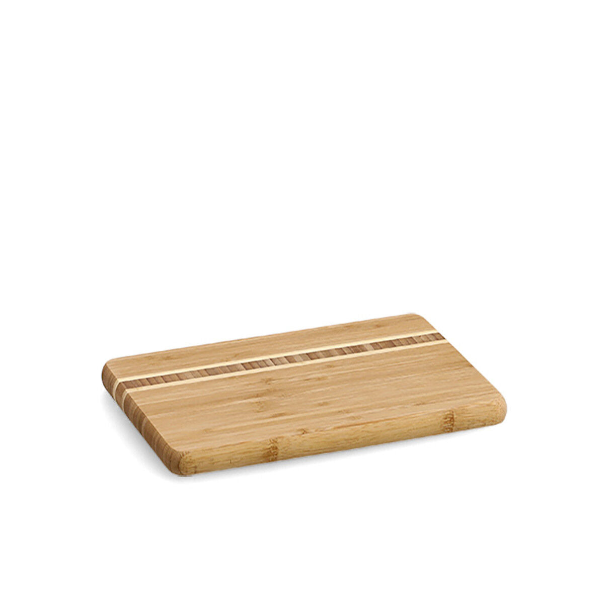 ZELLER 25235 Schneidebrett aus Bambus, ca. 30 x 20 x 1,6 cm