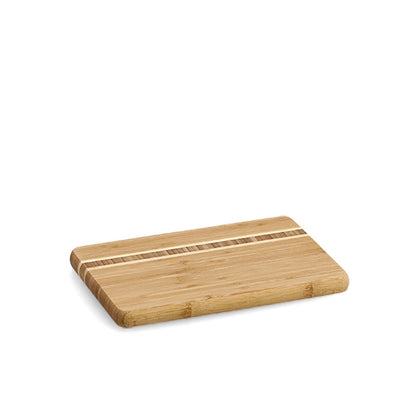 ZELLER 25235 Schneidebrett aus Bambus, ca. 30 x 20 x 1,6 cm