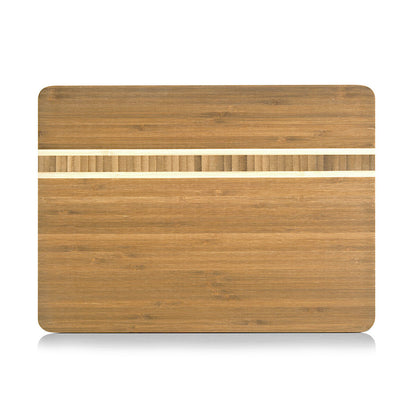 ZELLER 25236 Schneidebrett aus Bambus, ca. 34 x 25 x 1,6 cm