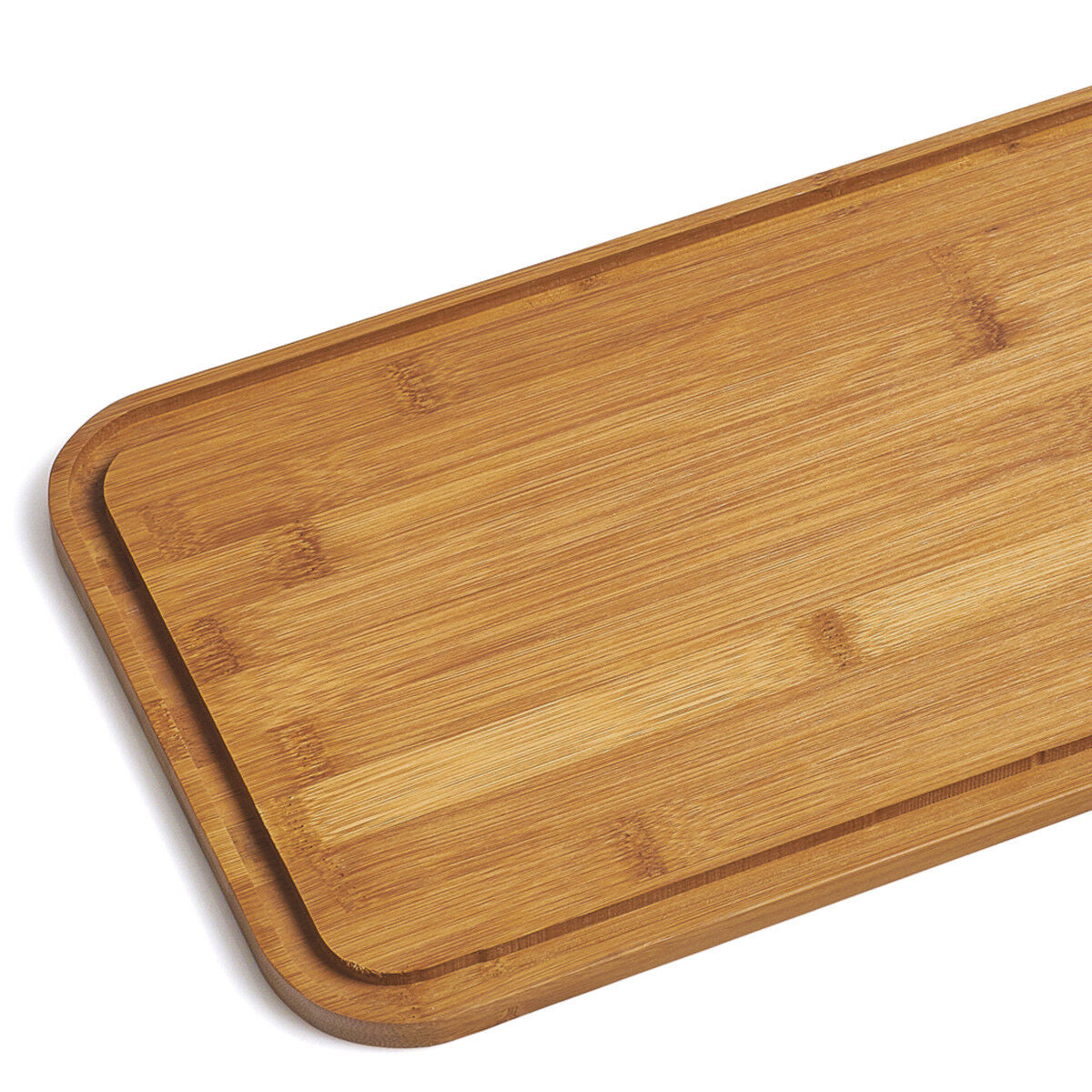 ZELLER 25370 Brotkasten mit Bambusdeckel, Metall, matt weiß, 31 x 18 x 12,5 cm