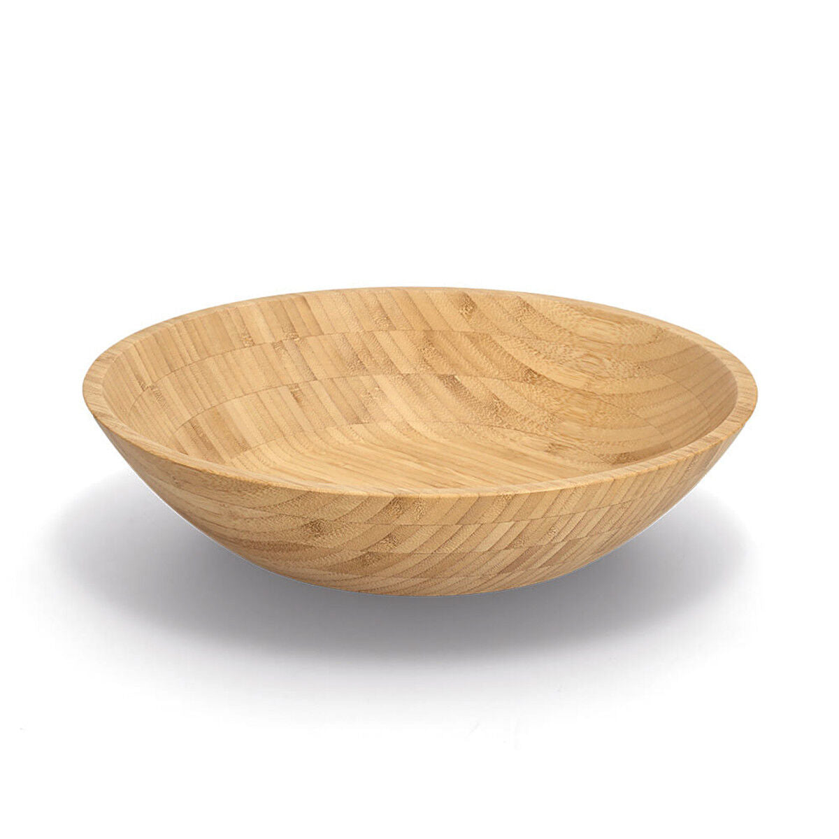 ZELLER 25646 Schale aus Bambus FSC-zertifiziert, ca. Ø 34,5 x 8 cm