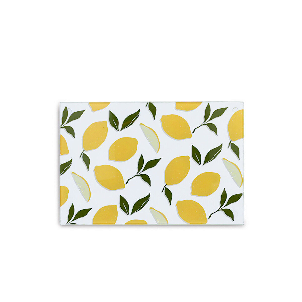 10er SET ZELLER 26336 Glasschneideplatte LEMON aus Sicherheitsglas, ca. 30 x 20 cm