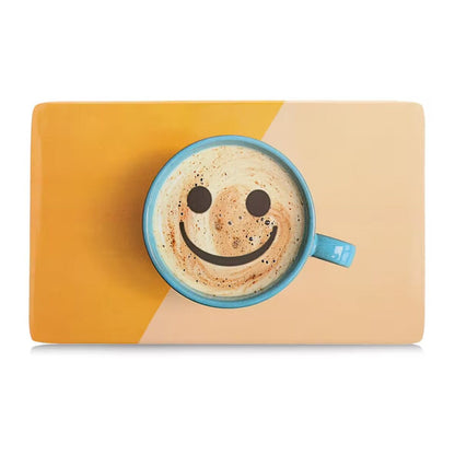 ZELLER 26481 Frühstücksbrettchen HAPPY aus Melamin
