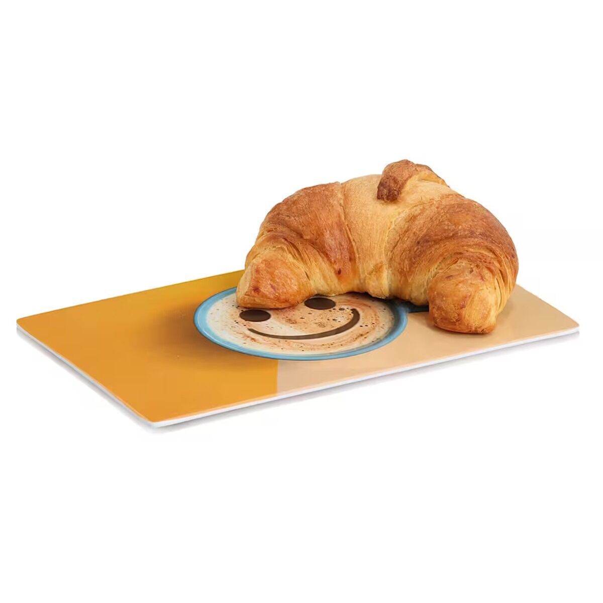 ZELLER 26481 Frühstücksbrettchen HAPPY aus Melamin