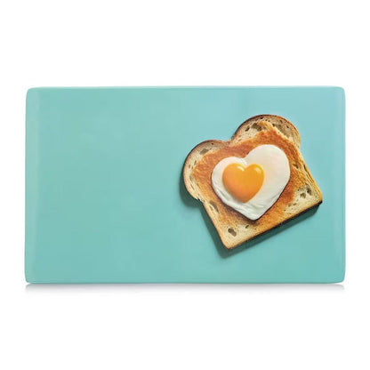 ZELLER 26482 Frühstücksbrettchen HAPPY TOAST aus Melamin