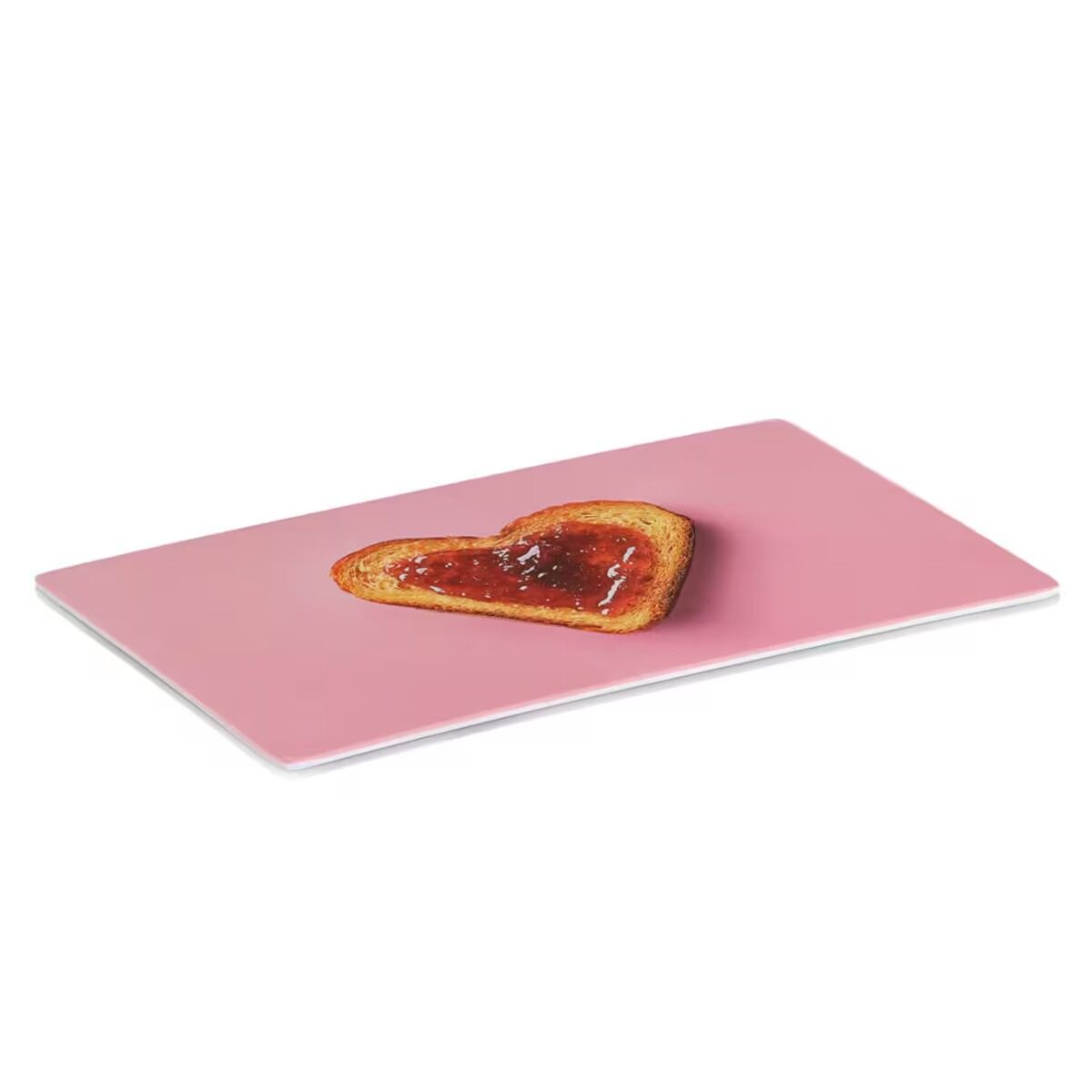 ZELLER 26483 Frühstücksbrettchen HEART aus Melamin