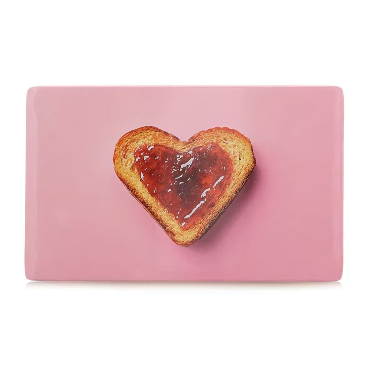 ZELLER 26483 Frühstücksbrettchen HEART aus Melamin