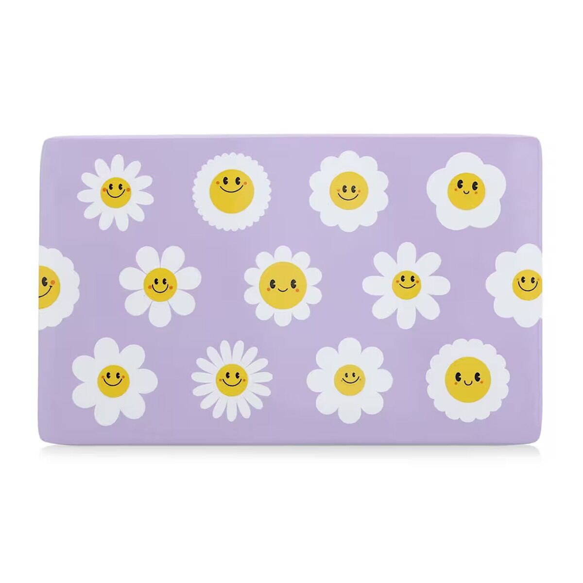 ZELLER 26485 Frühstücksbrettchen HAPPY FLOWERS aus Melamin