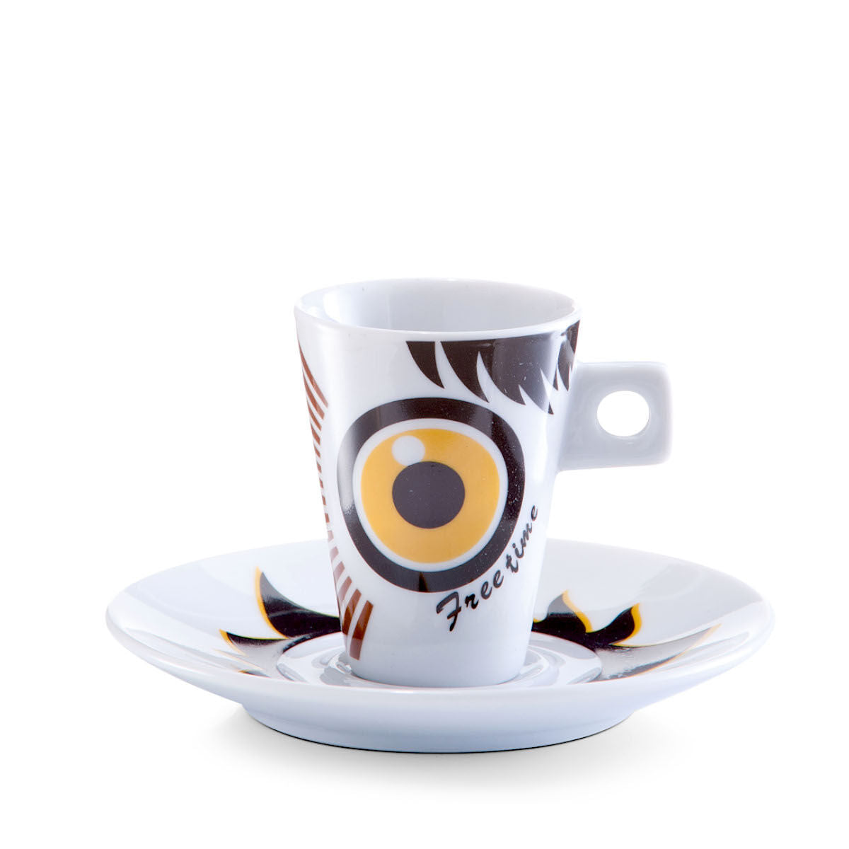 ZELLER 26505 Espresso-Set FACES, 12-tlg., Porzellan