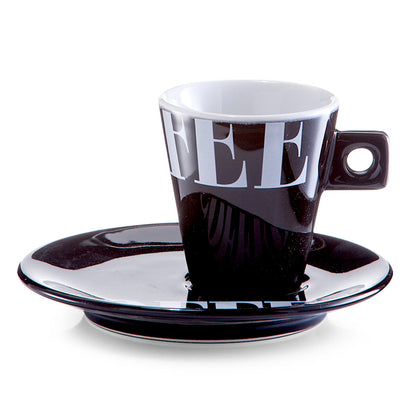 ZELLER 26540 Espresso-Set COFFEE STYLE, 8-tlg., Porzellan