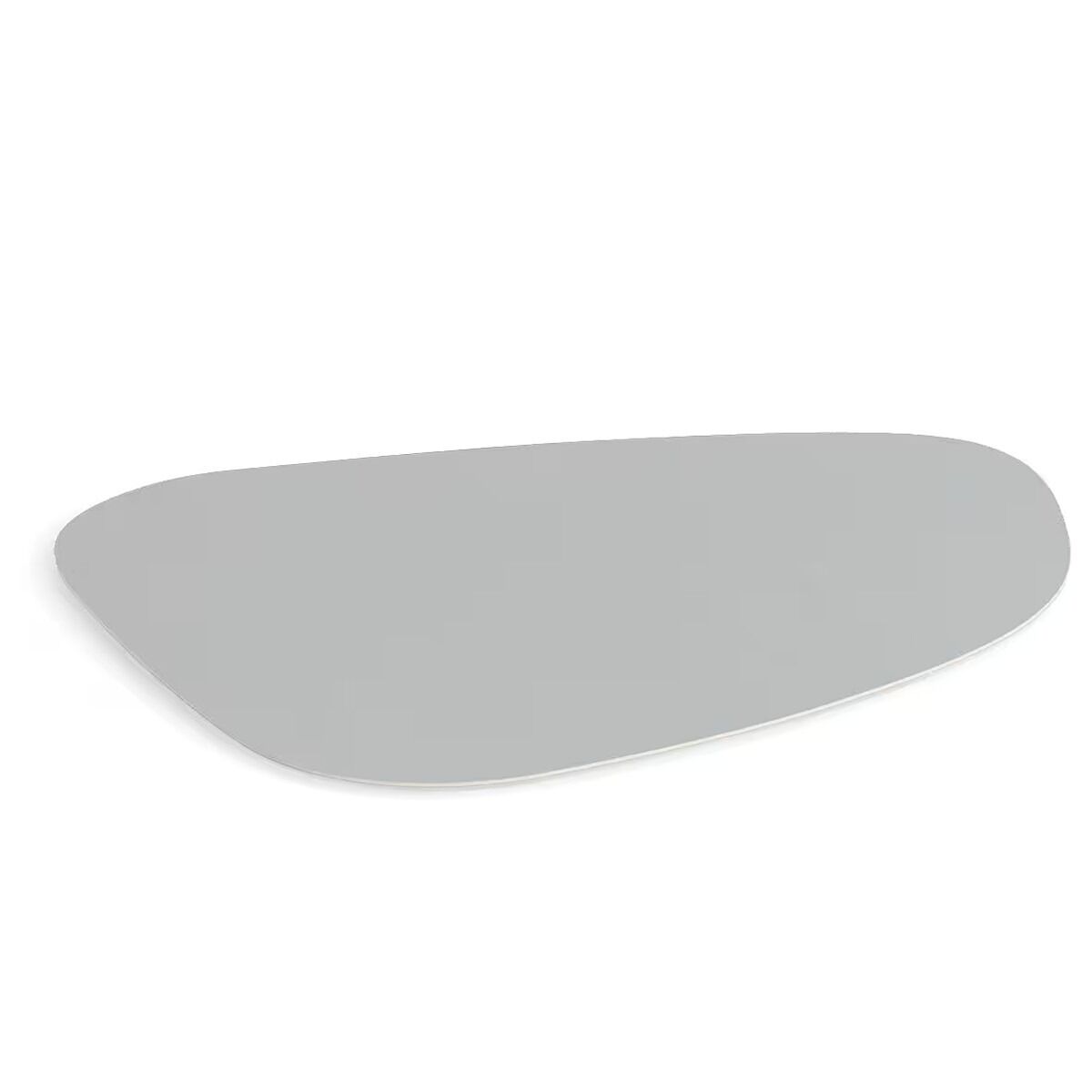 ZELLER 27151 Platzset 2 TONE, Kunstleder, greige/grau, ca. 34 x 42 cm