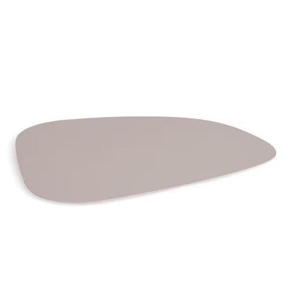ZELLER 27151 Platzset 2 TONE, Kunstleder, greige/grau, ca. 34 x 42 cm