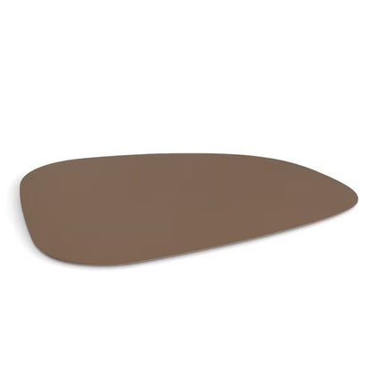 ZELLER 27152 Platzset 2 TONE, Kunstleder, beige/braun, ca. 34 x 42 cm