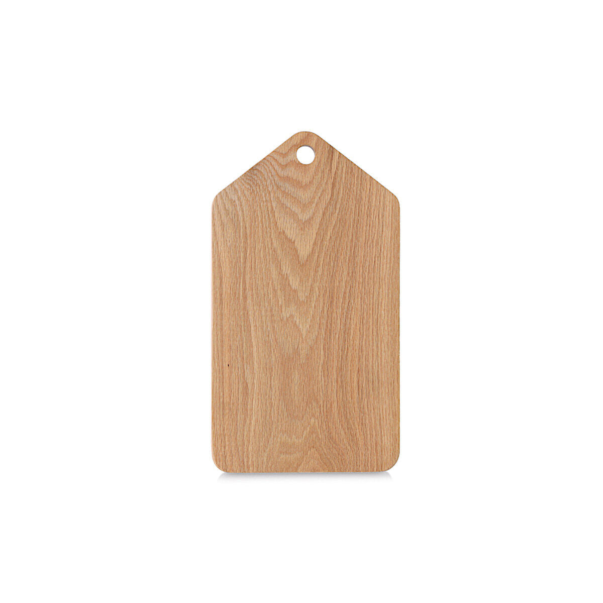 ZELLER 25683 Schneide-/ Servierbrett, Eiche, ca. 36,3 x 20,3 x 1,5 cm