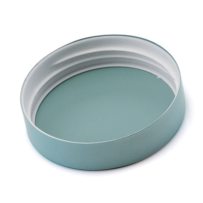 ZELLER Vorratsglas Glasbehälter mit Metallmantel, pulverbeschichtet